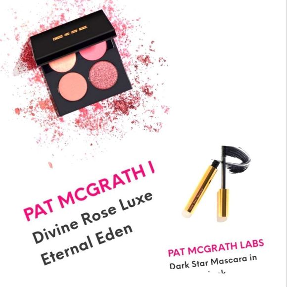 PAT MCGRATH LABS Divine Rose Quad in Eternal Eden & Black Star Mascara DUO New - Picture 13 of 14
